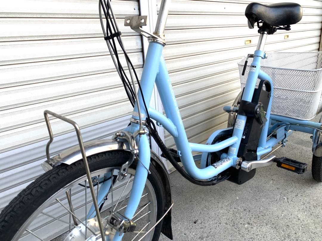 送料無料 AshirakuCharlie電動アシスト三輪自転車 動作確認済