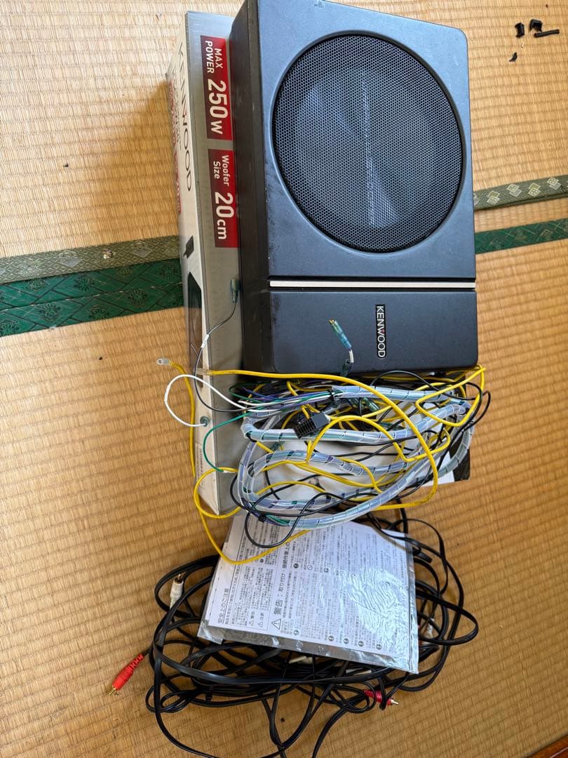 ケンウッド　サブウーファー　KSC-SW30