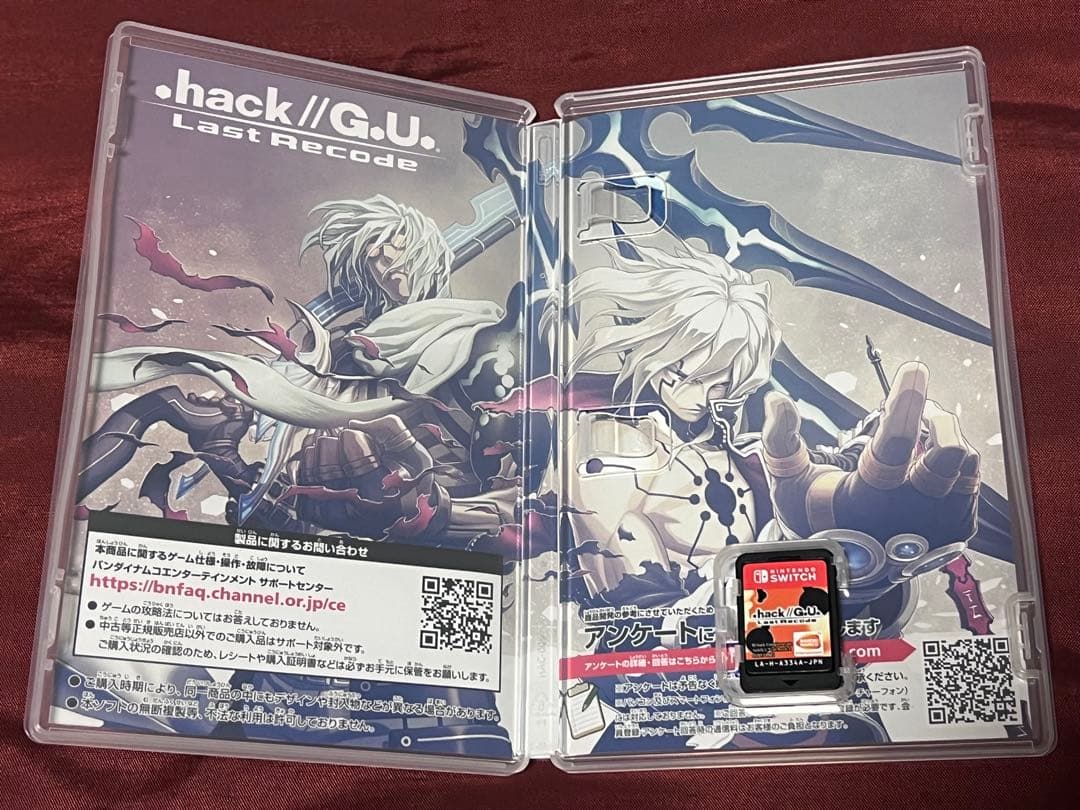 Nintendo Switch .hack//G.U. Last Recode Begins Edition