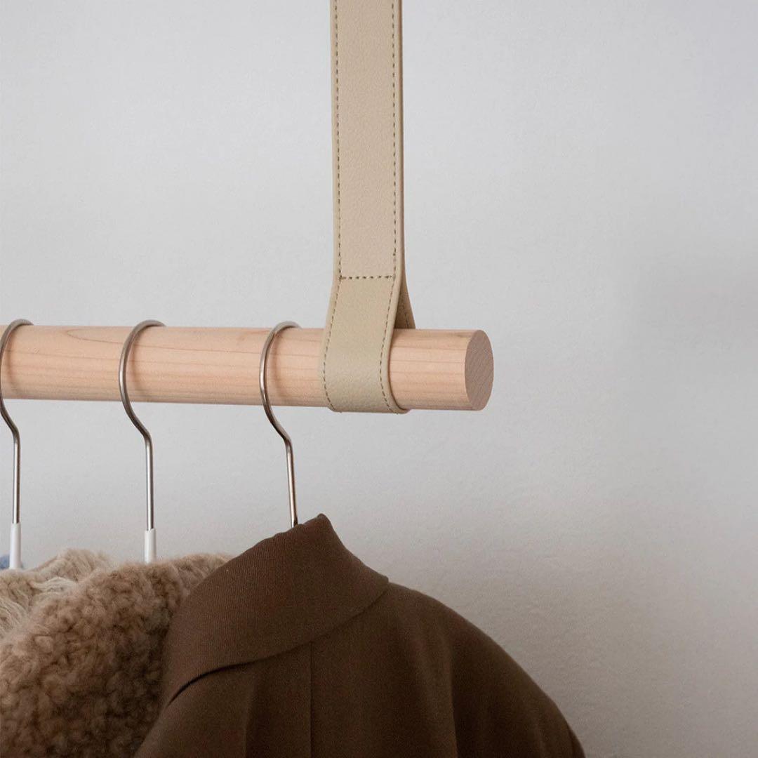 8LOOP｜室内天吊り洗濯物干しツール　キャメル