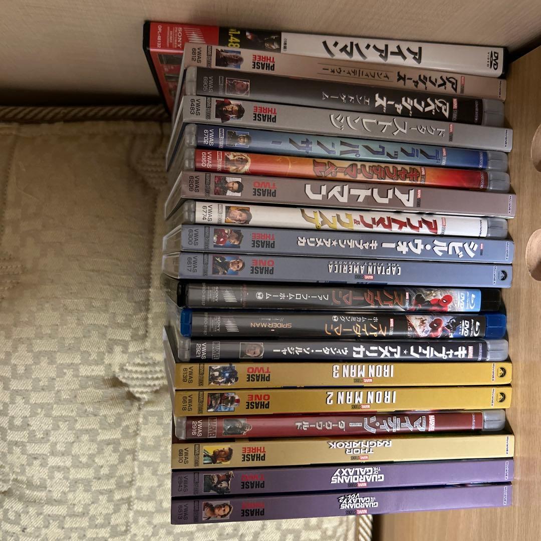 marvelDVDセット19作品