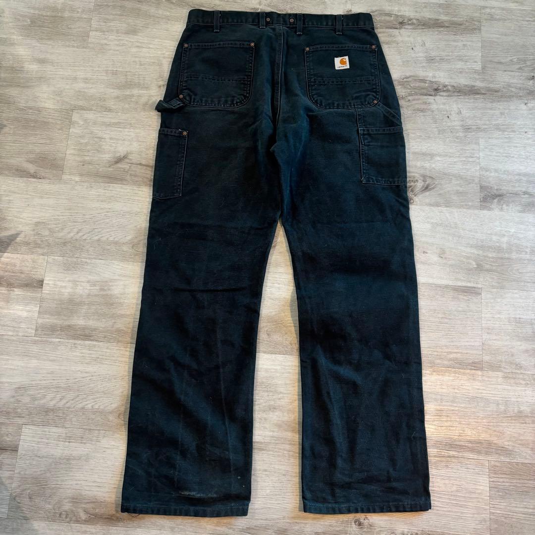 0*0様 【希少】カーハート ダブルニー ユーロ規格　布タブ 黒 #562