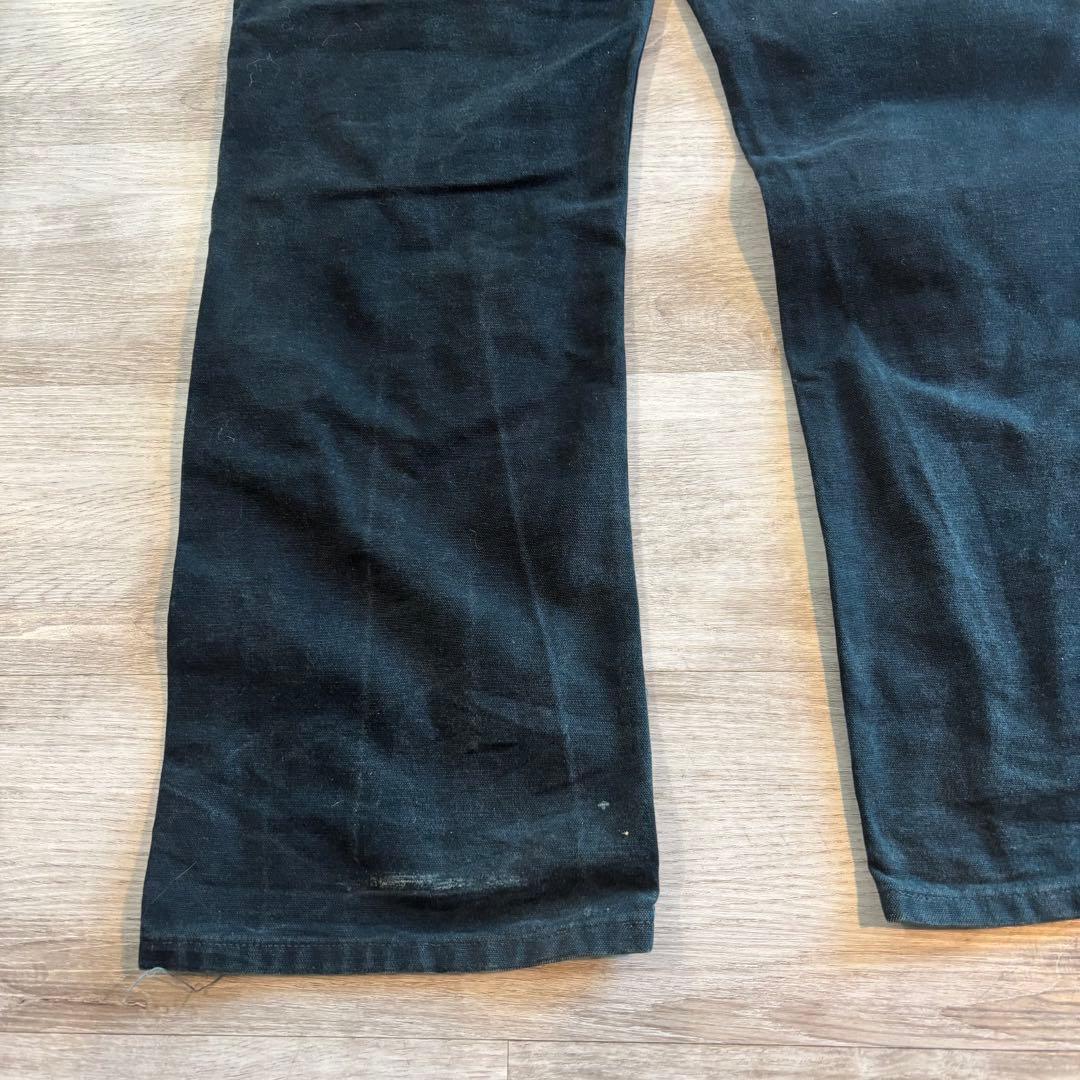 0*0様 【希少】カーハート ダブルニー ユーロ規格　布タブ 黒 #562