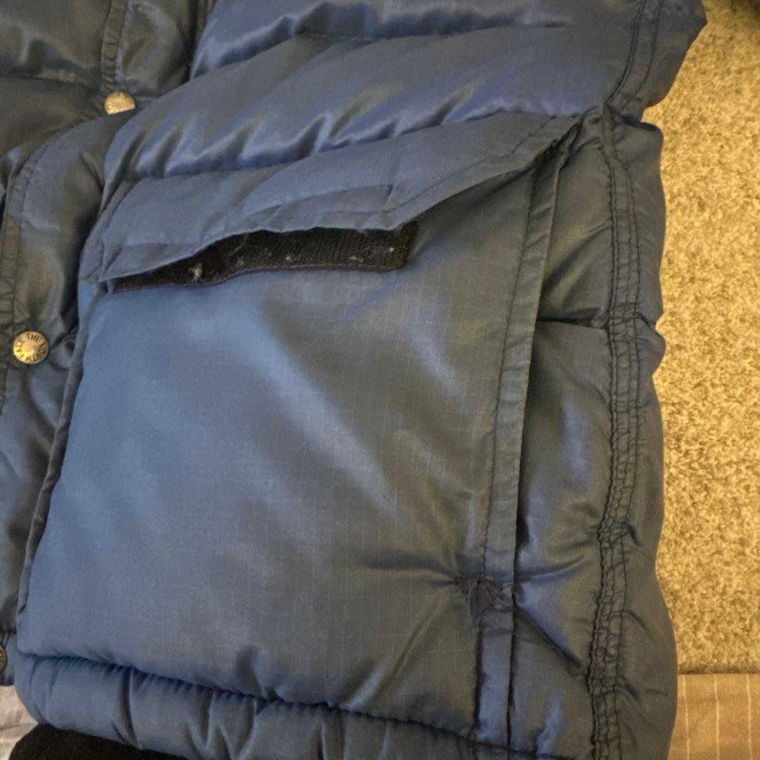 70s THE NORTH FACE 茶タグ ダウンジャケット