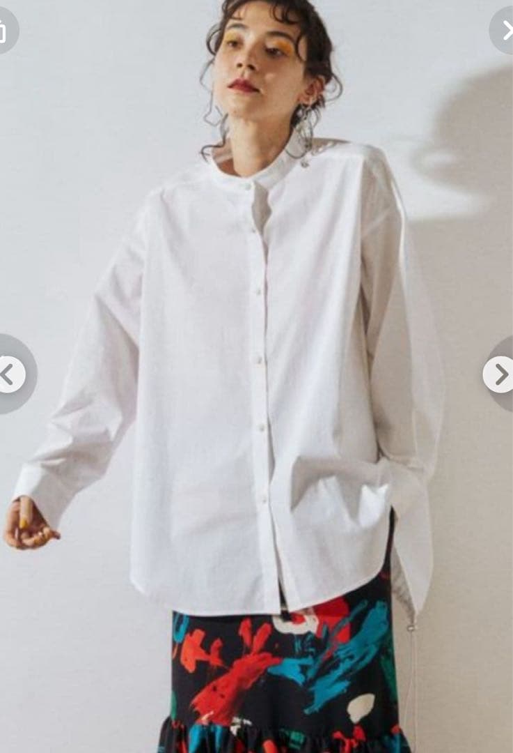 トップス UN3D. BACK GATHER SH