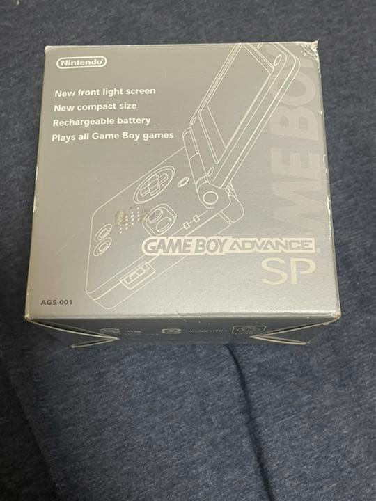 ゲームボーイアドバンスsp シルバー　新品