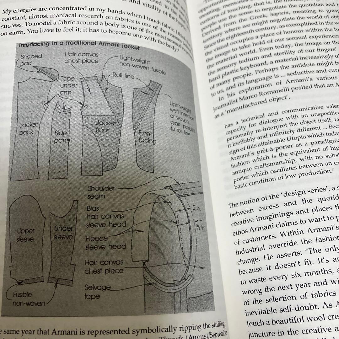 書籍　Giorgio Armani Empire of the Senses