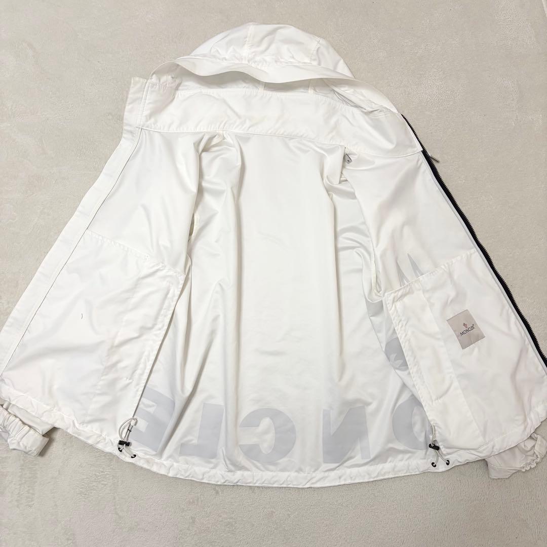 【美品サイズ5】モンクレール ミトス MYTHOS　ナイロンジャケット　ホワイト