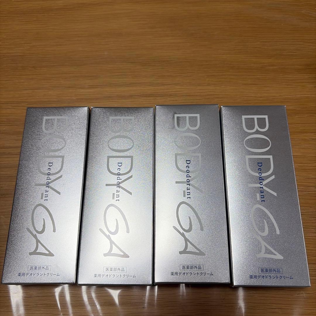 BODY GA デオドラントクリーム 4本セット
