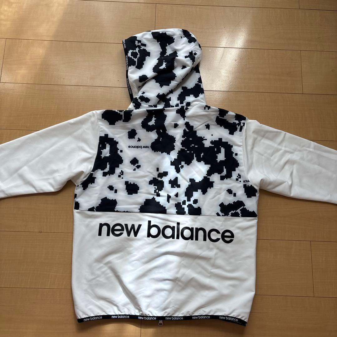 <美品>New Balance golfフード付きジャケットサイズ2