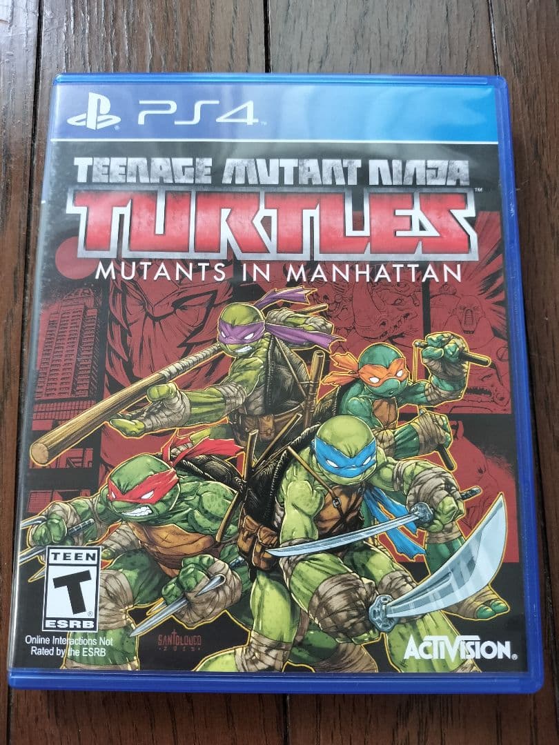 PS4 ミュータントタートルズ Turtles in Manhattan 欧州版