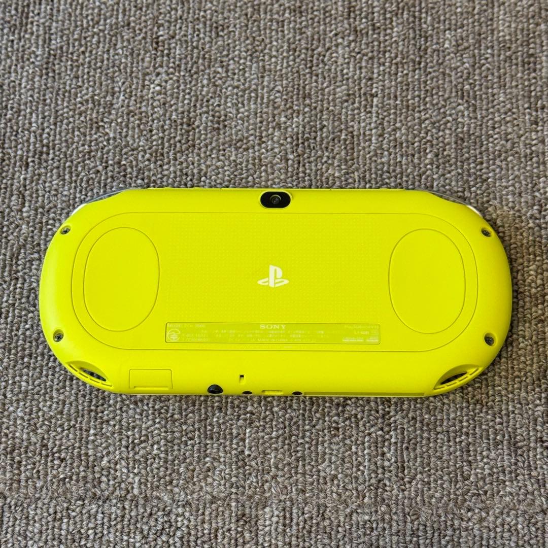 【訳ありジャンク】PSVITA PCH-2000 ライムグリーン/ホワイト
