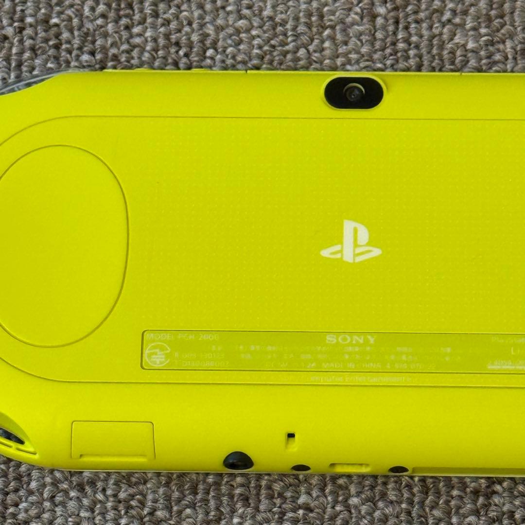 【訳ありジャンク】PSVITA PCH-2000 ライムグリーン/ホワイト