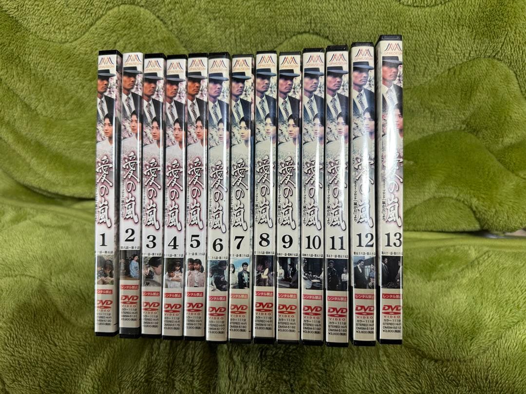 愛の嵐 DVD 全13巻セット