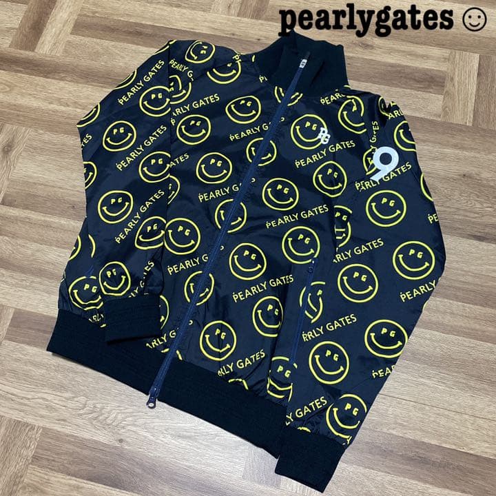 パーリーゲイツ♡ジャケット♡スマイル♡ネイビー♡S