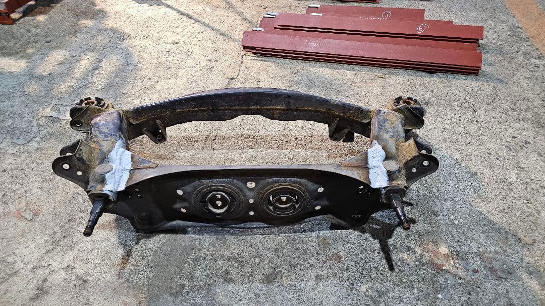 jzx100 ツアラーv リアメンバー 補修済み、溶接増し