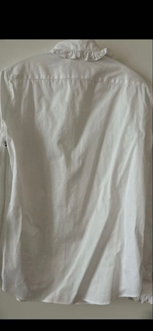 【MADISON BLUE】ROUND COLLAR FRILL SH L.OX