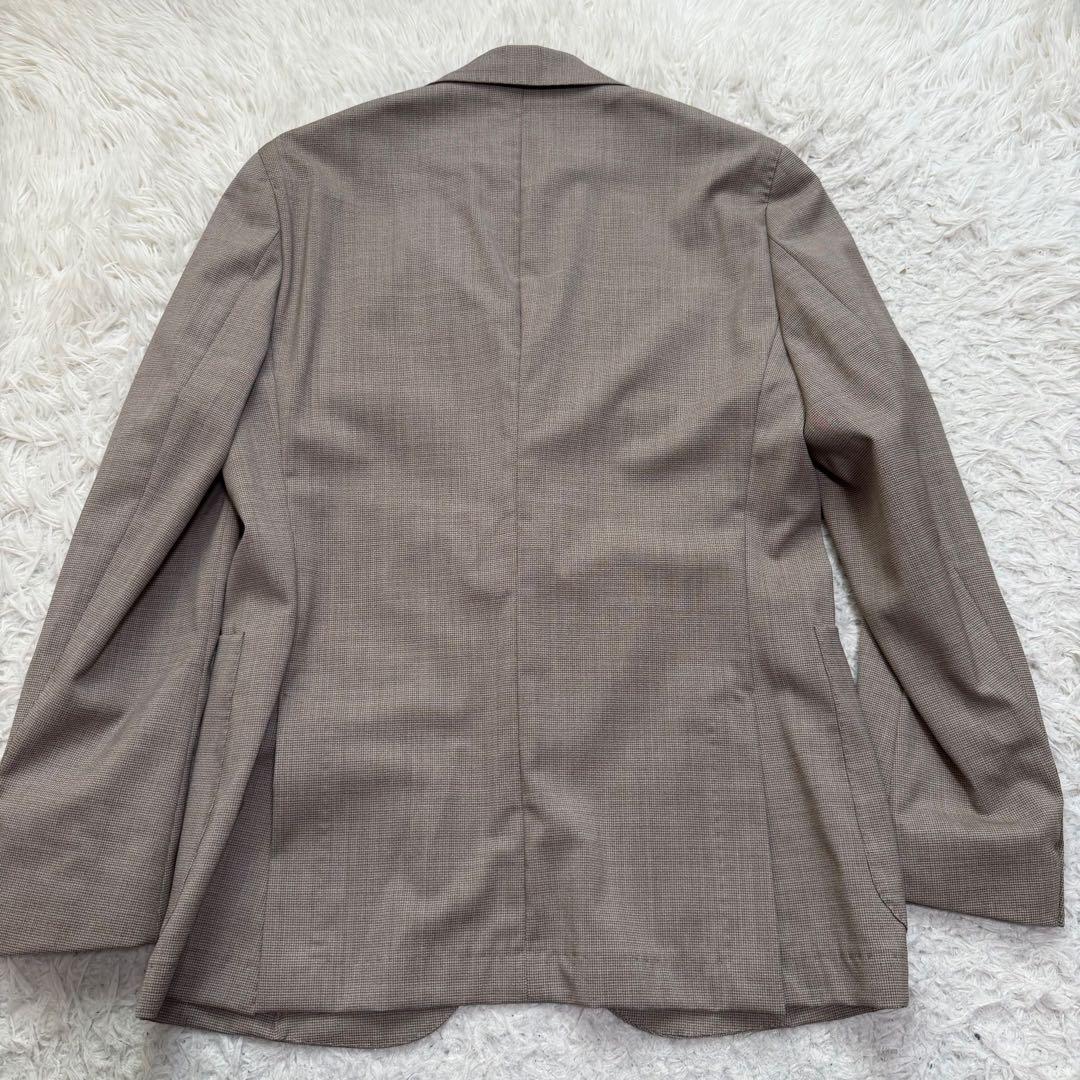 現行極美品　ヒューゴボス　テーラードジャケット　アンコン　千鳥格子　大谷翔平