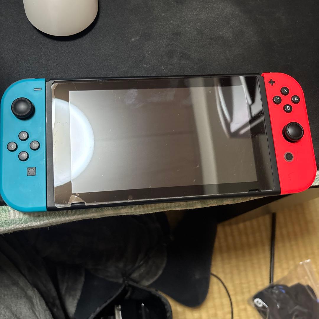 Nintendo Switch 青/赤 本体 充電器・ドック付き
