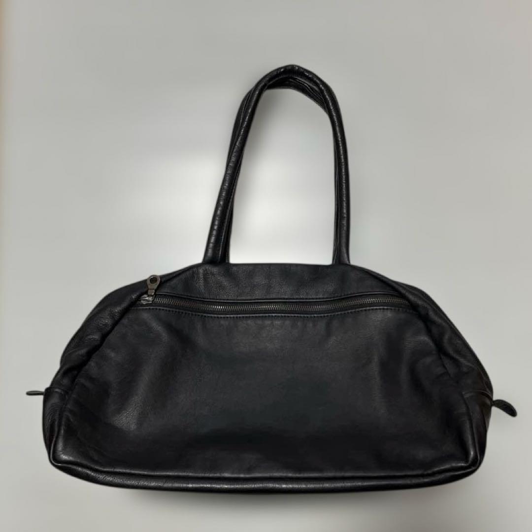 Jas M.B. 黒　ボストンバッグ