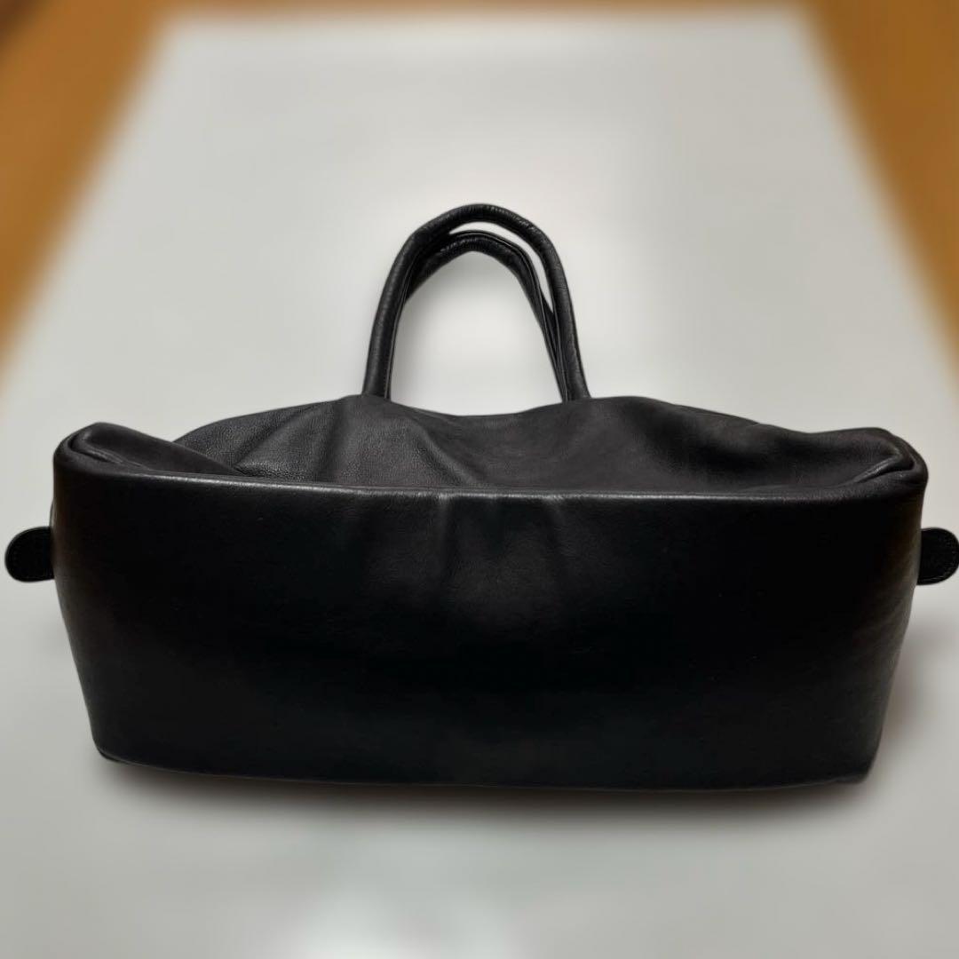 Jas M.B. 黒　ボストンバッグ