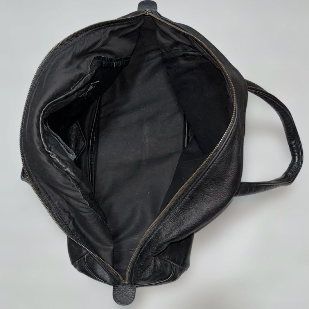 Jas M.B. 黒　ボストンバッグ