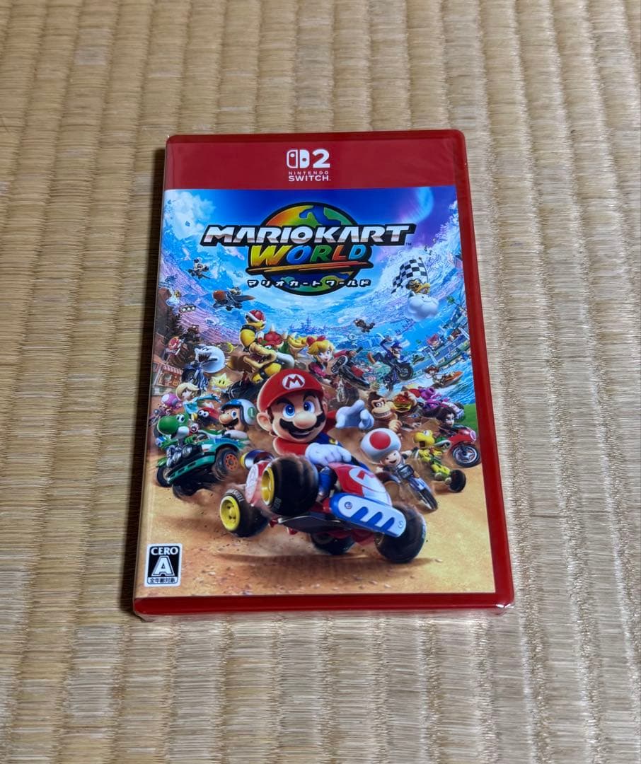 マリオカートワールド 未開封