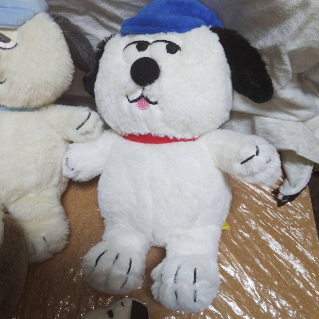 スヌーピー　オラフぬいぐるみマスコット4個セットナカジマセキグチ　ミュージアム