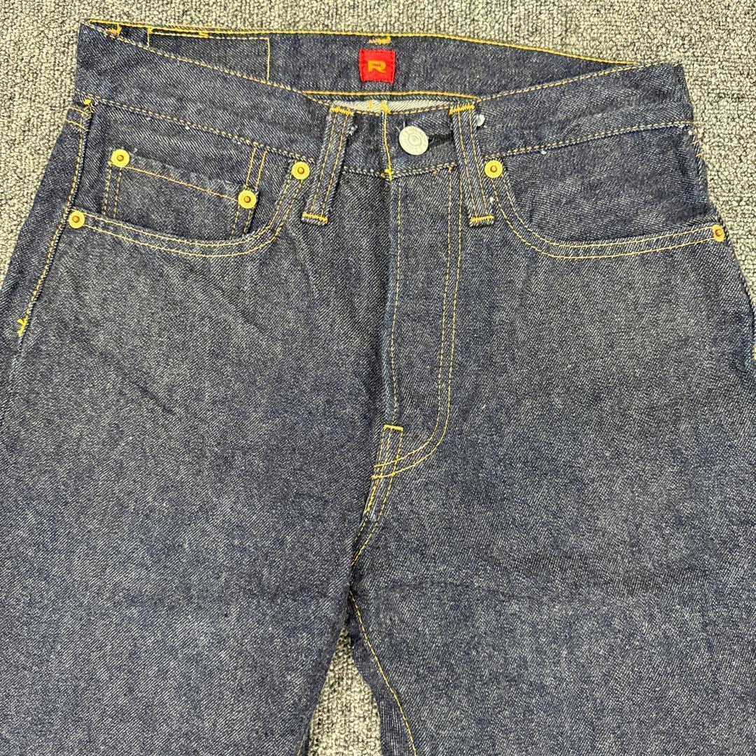 未使用RESOLUTE 710 W28 L30 ワンウォッシュ 濃紺 66モデル