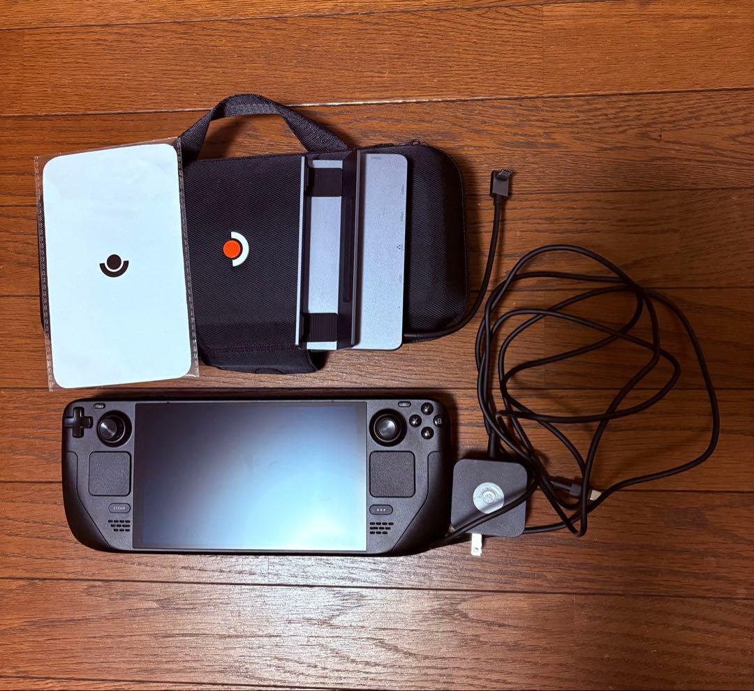 スチームデック OLED版1TBモデル+512GB microSD+スタンド