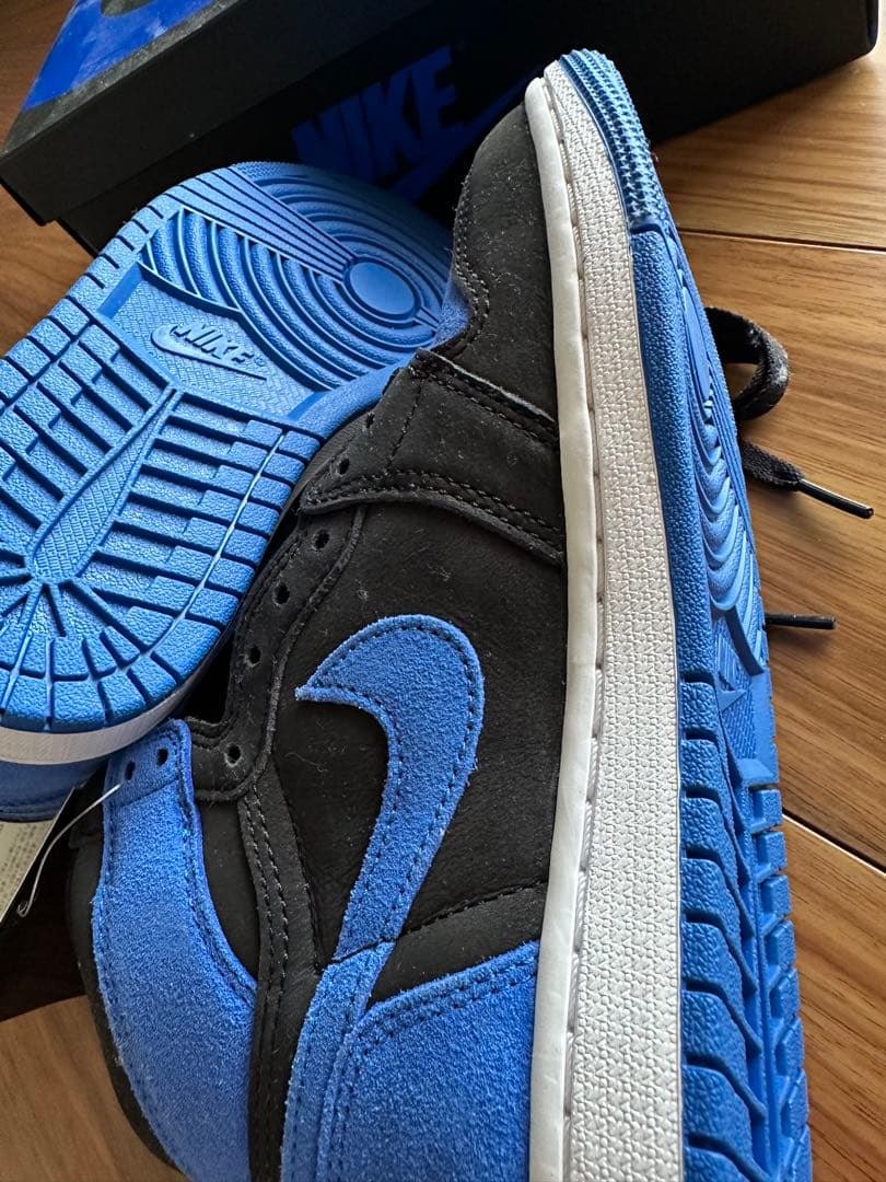 エアジョーダン Nike 青黒 ハイカットスニーカー