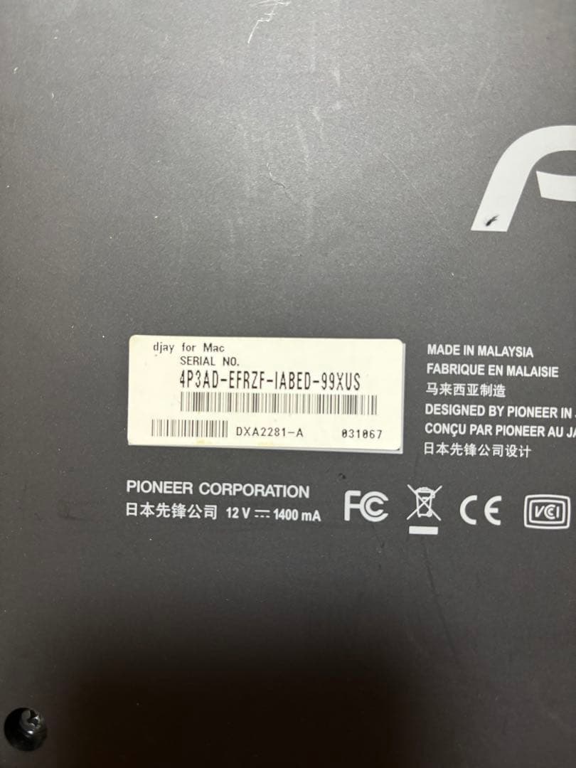 【RGK】Pioneer DDJ-WEGO3 DJコントローラー　中古