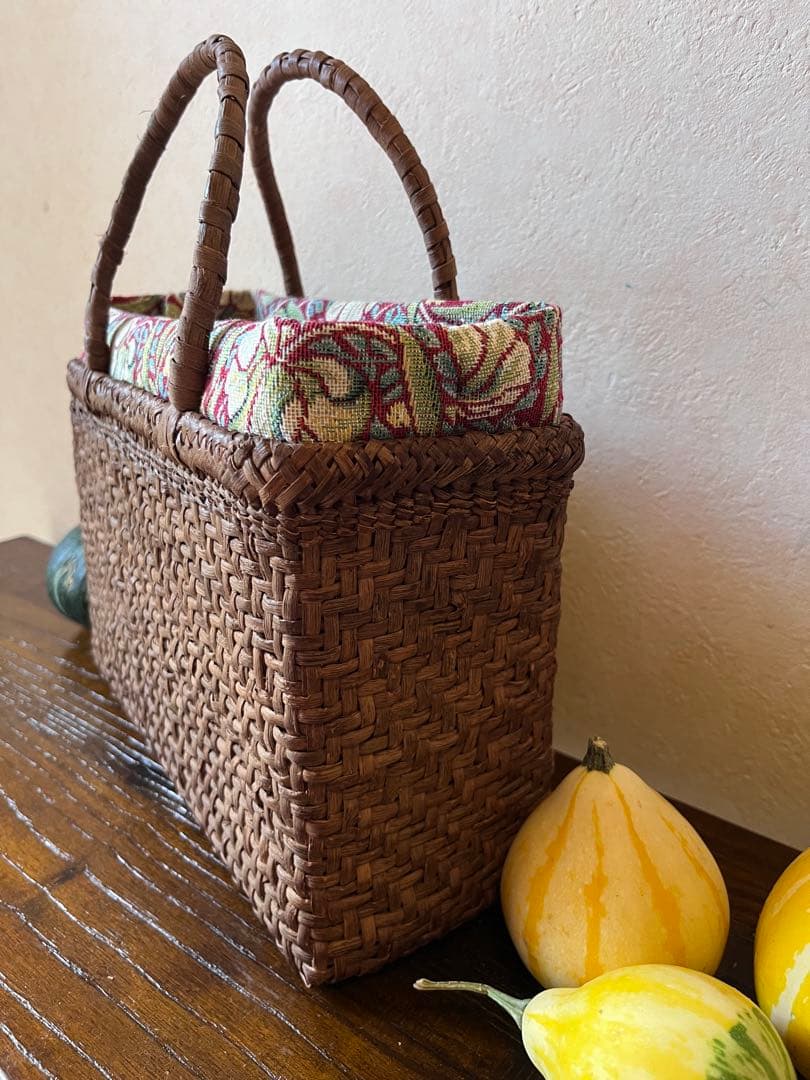 [訳あり] 国産(宮城県産)山葡萄籠バッグ