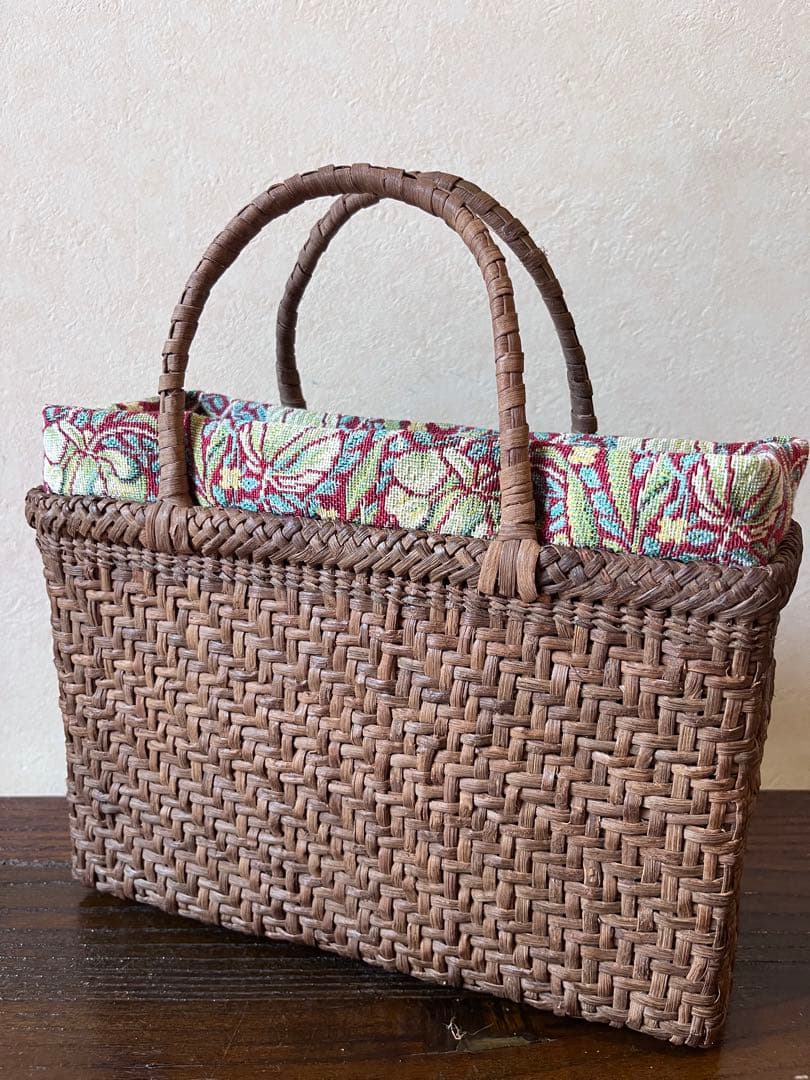 [訳あり] 国産(宮城県産)山葡萄籠バッグ