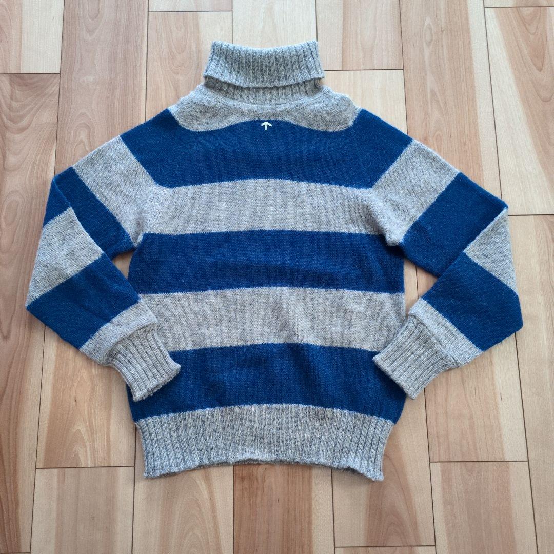 【英国製】Nigel Cabourn シームレス ロールネックセーター 46