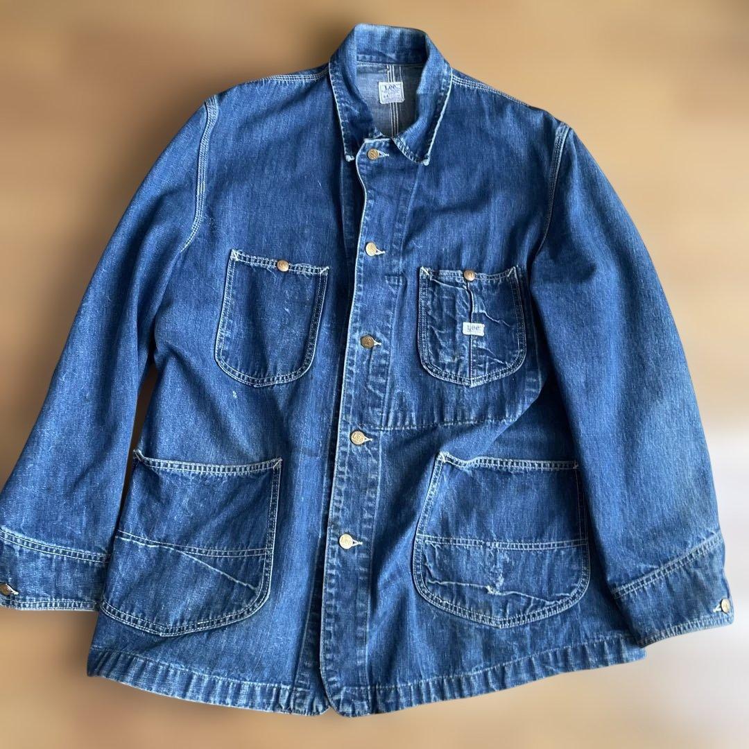 Leeカバーオール　91-J 60〜70s JELT DENIM ヴィンテージ