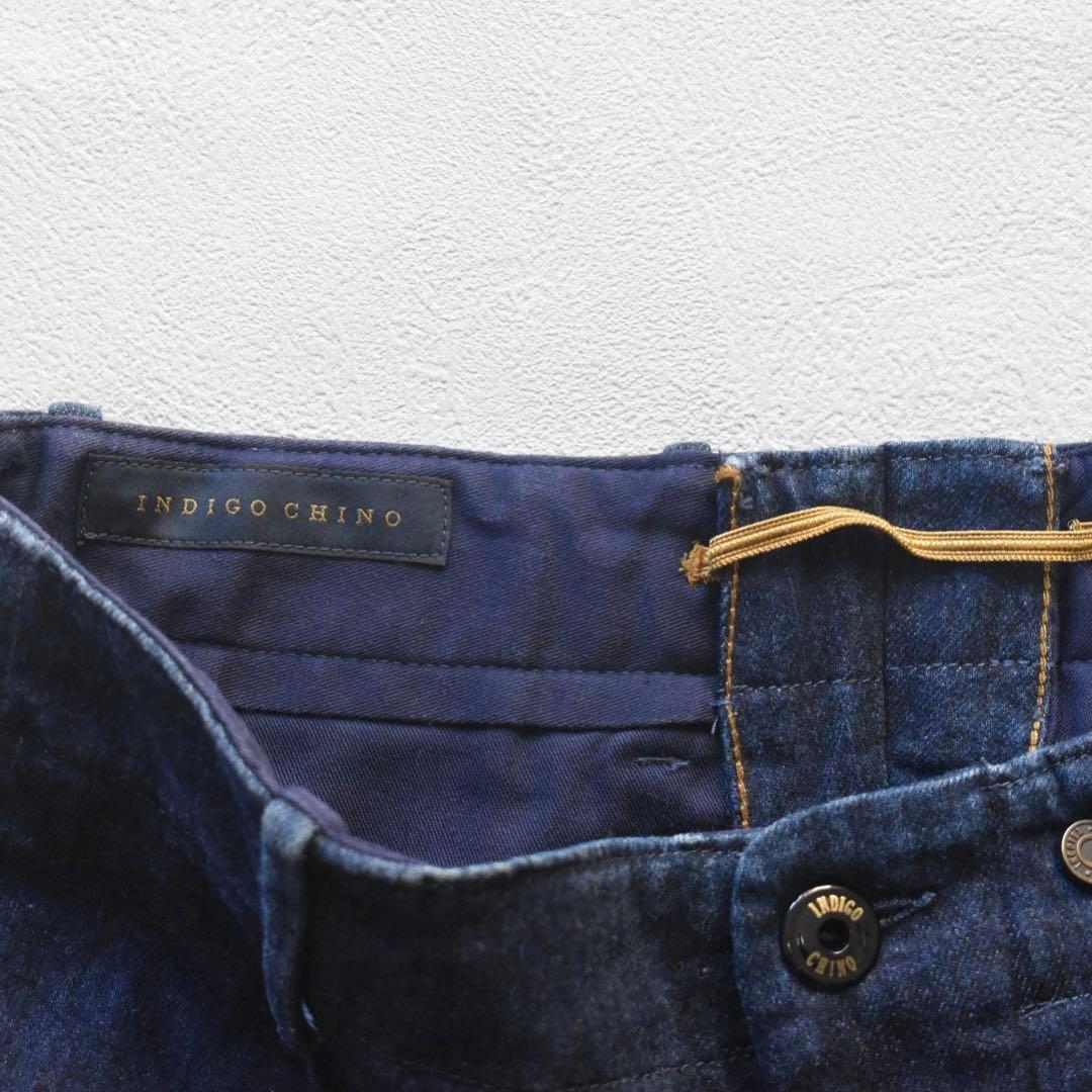 【フォロー割適用】美脚テーパード INDIGO CHINO INCOTEX デニ