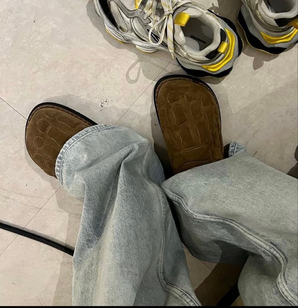 kinch yiyae サボ ミュール サンダル スリッポン ボーン 骨 韓国