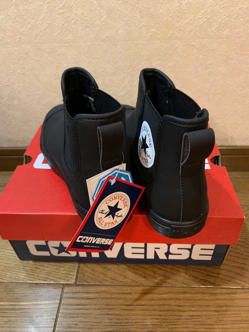 コンバース　レインシューズブラック