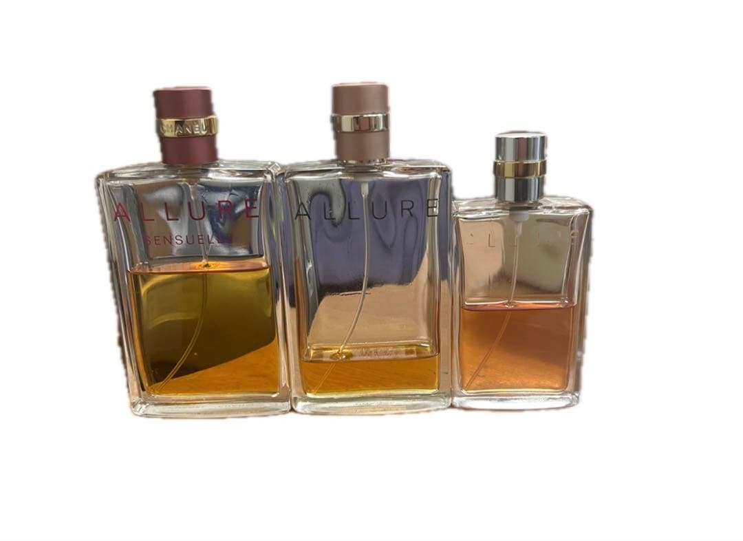 CHANELシャネル　アリュール　センシュエル　３本セット