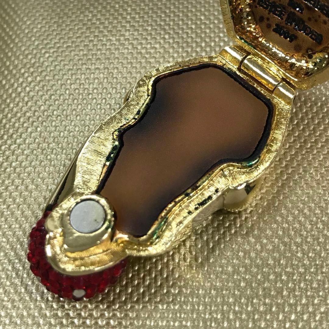 エスティローダー スワロフスキー JUDITH LEIBER 練り香水 子犬 犬