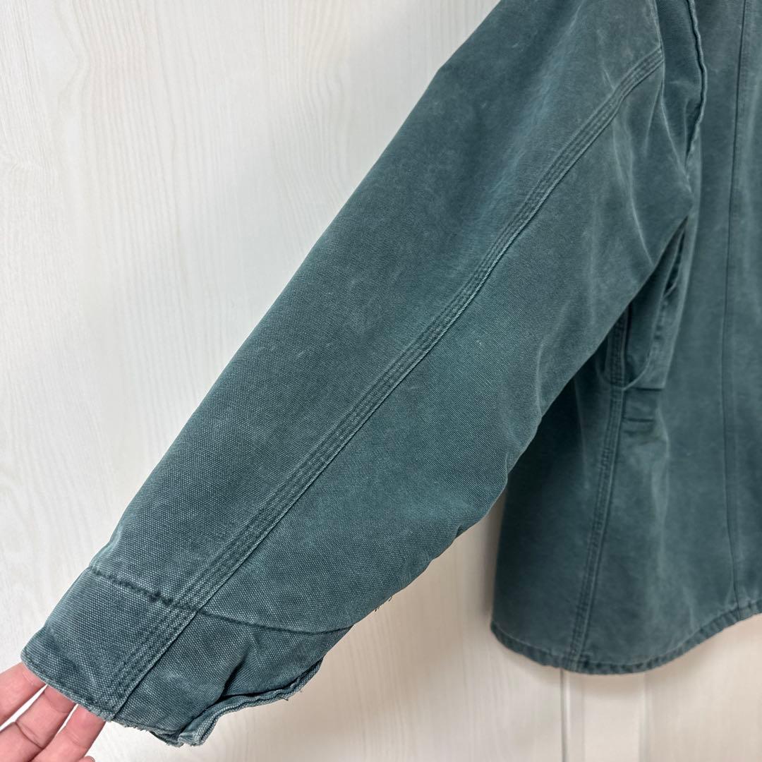 美品　カーハート　チョアコート　ダックグリーン