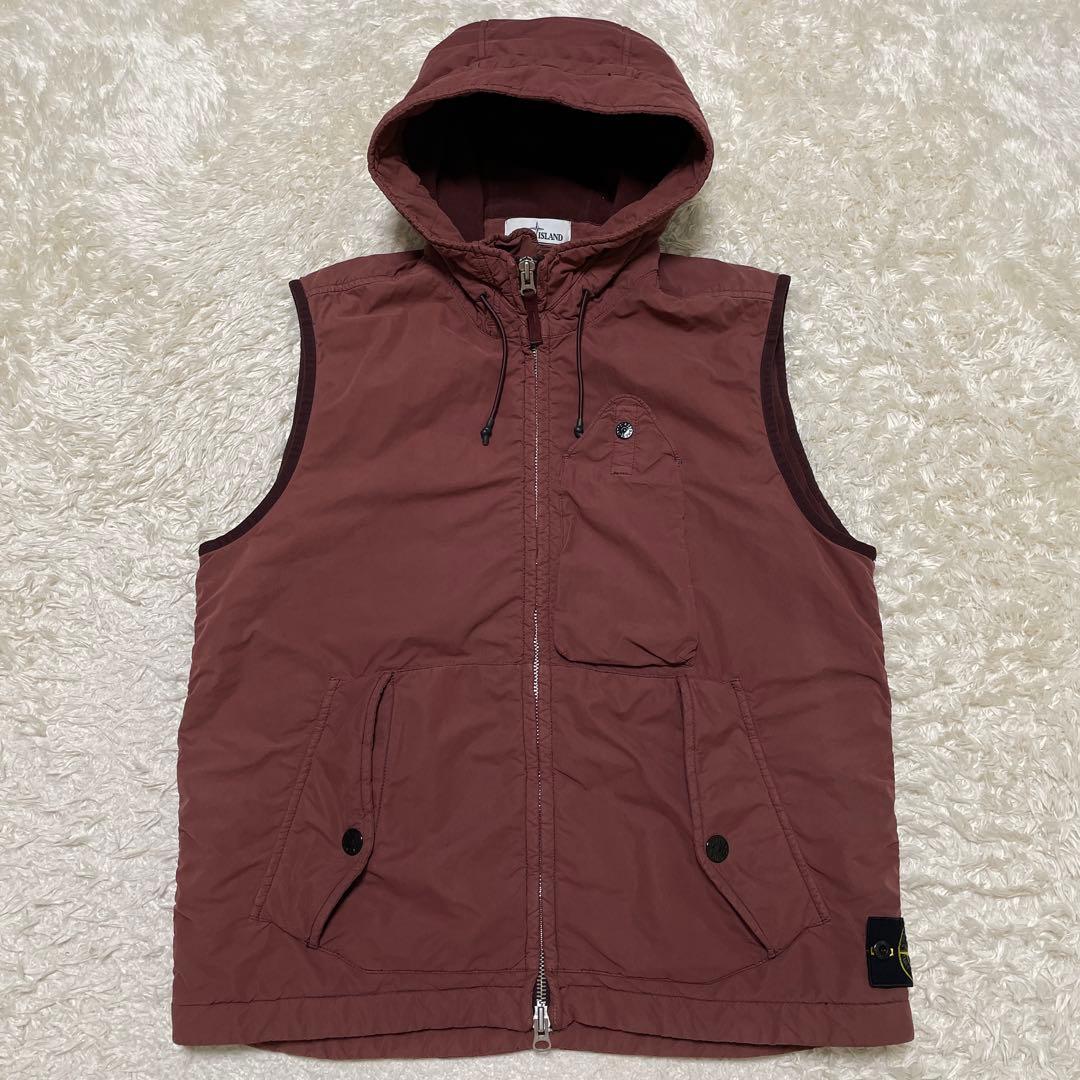 トップス STONE  DAVID LIGHT-TC ZIP VEST