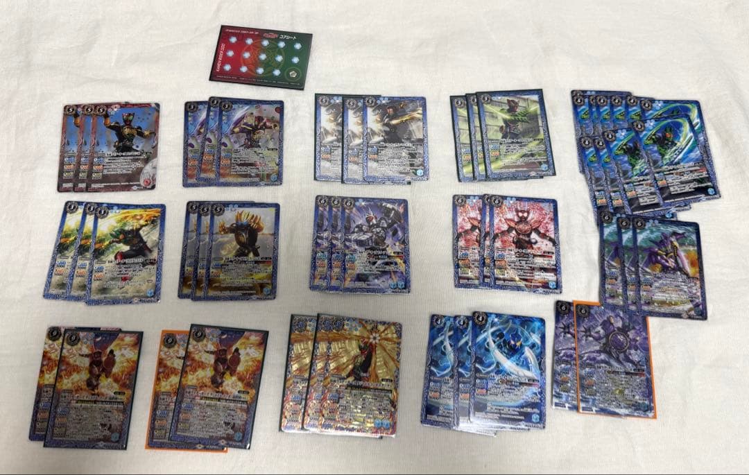 仮面ライダーオーズデッキ　デッキパーツ　バトスピ　バトルスピリッツ