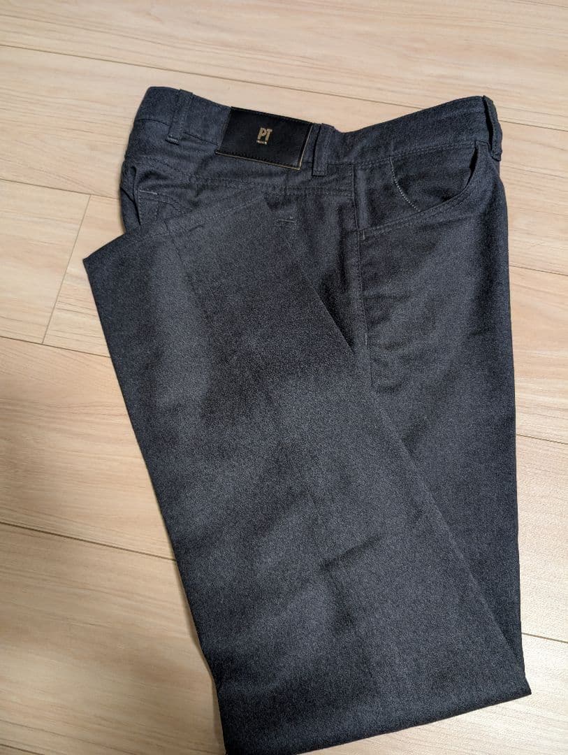 PTトリノ ウールフランネル5ポケットパンツ