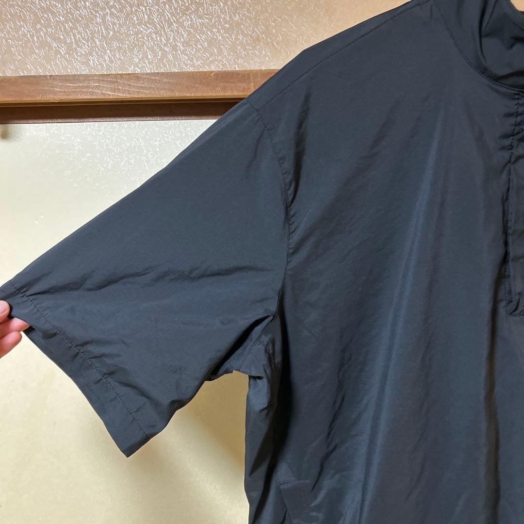 Ralph Lauren 黒 ハーフジップ ポロシャツ L