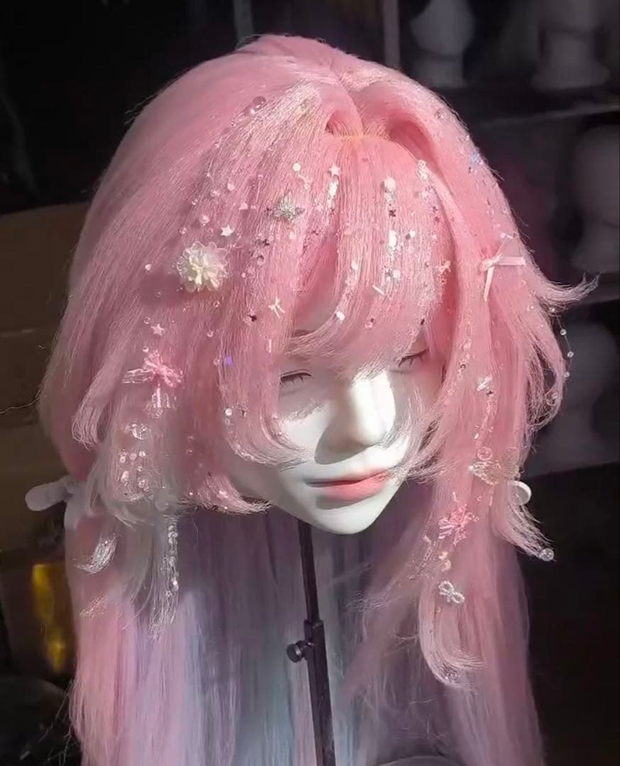 崩壊スターレイル キュレネ コスプレ ウィッグ オーダーメイド