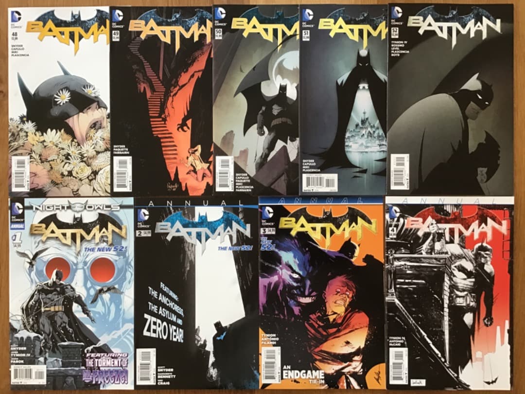 再値下げ❗️バットマン #0-52　コンプリート　アメコミリーフ 68冊 3D入り