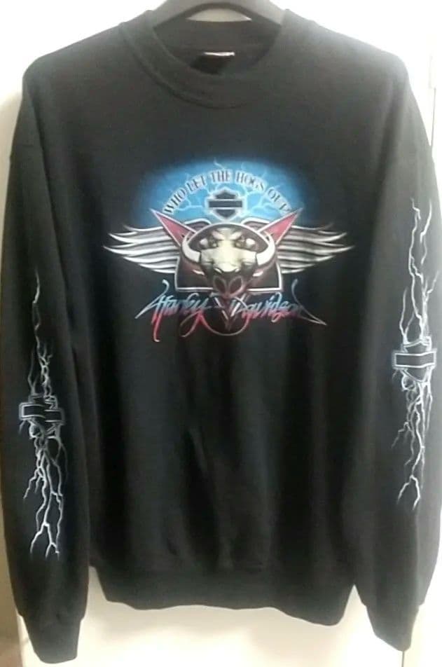 00s HARLEY DAVIDSON サンダー ライトニング　ユーロ古着