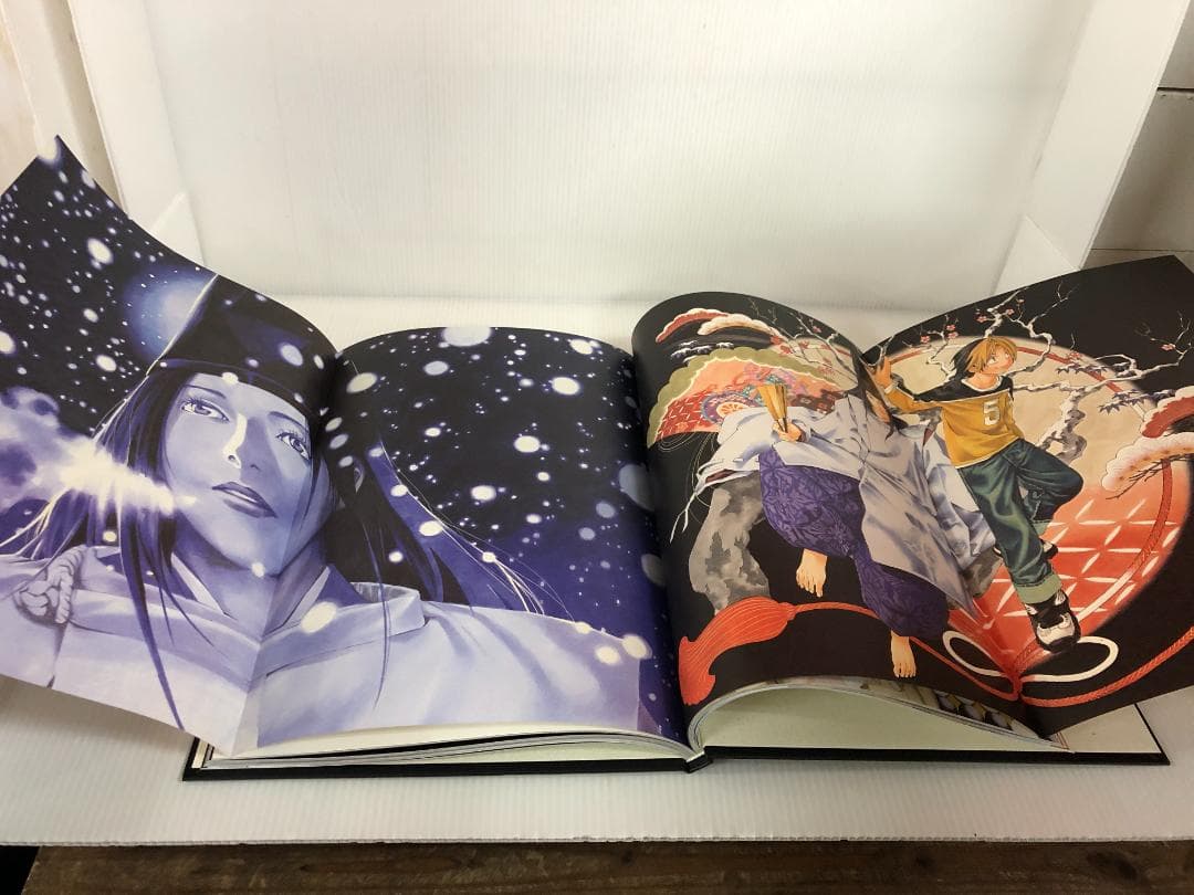 N052　小畑健画集 blanc et noir　ポストカード・ジャケット付き